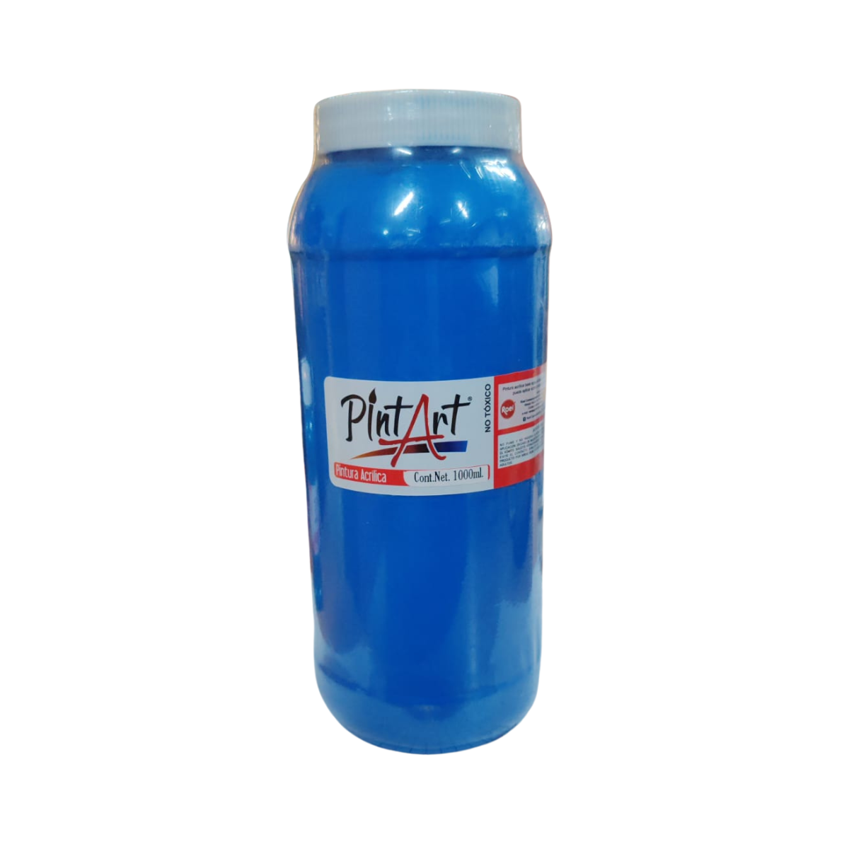 Pintura Acrílica PintArt Estudiante azul Cerúleo 1000ml