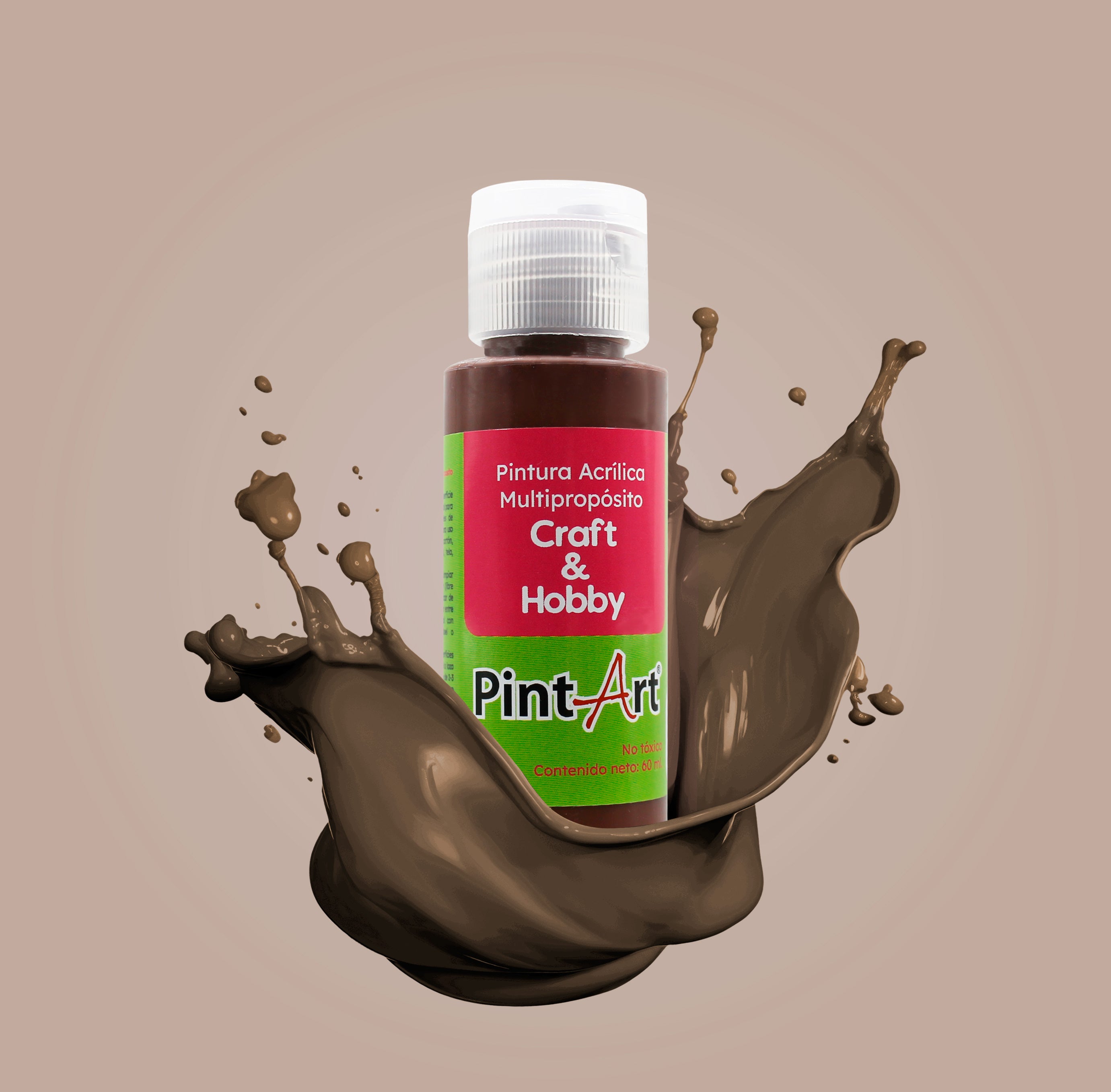 Pintura Acrílica Multipropósito Con 60ml