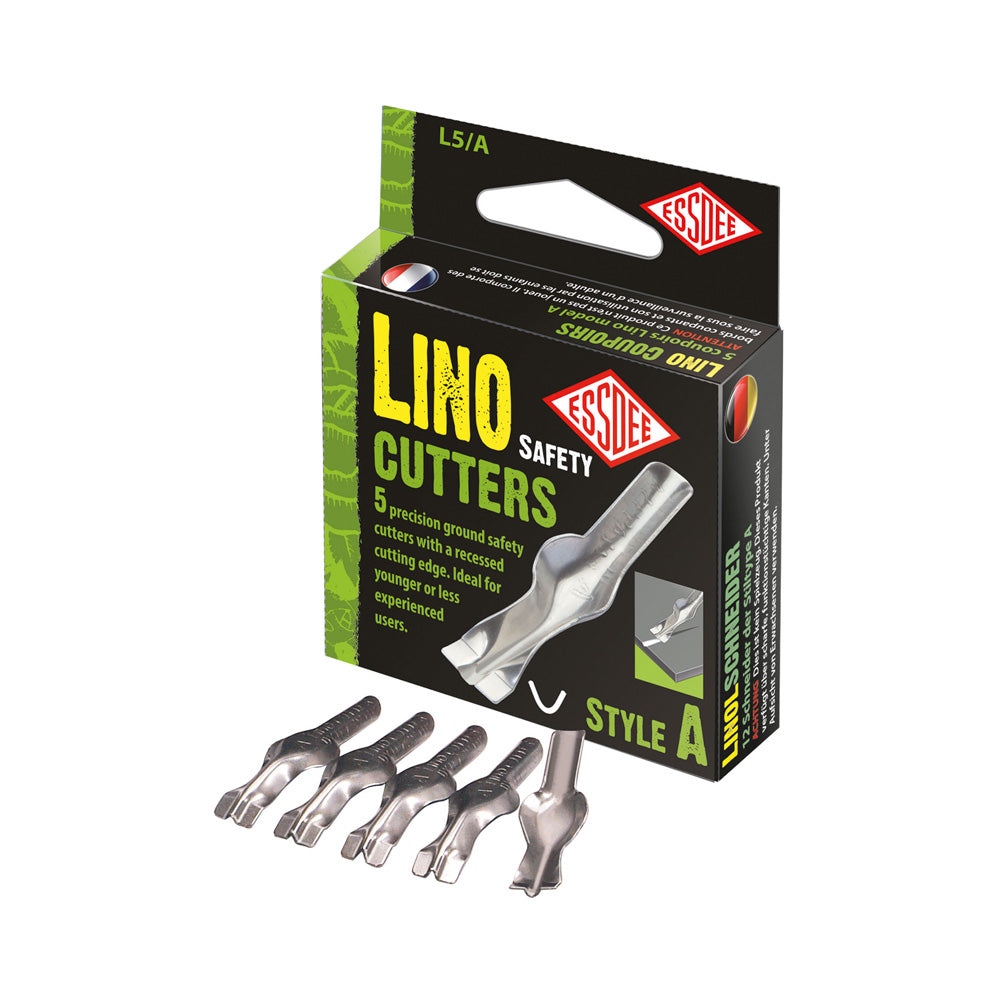 Navajas Para Linóleo Tipo "A" Con 5 Piezas