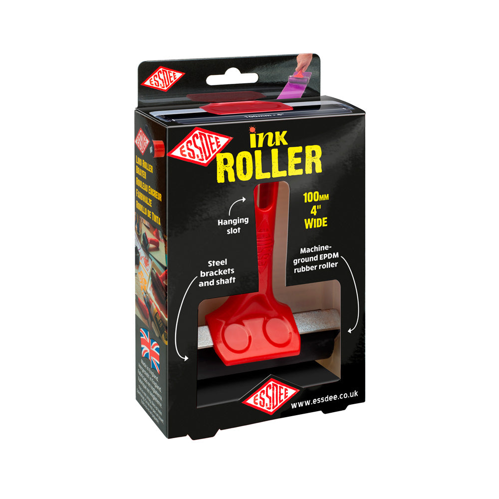 Rodillo Para Tinta En Linóleo De 100mm