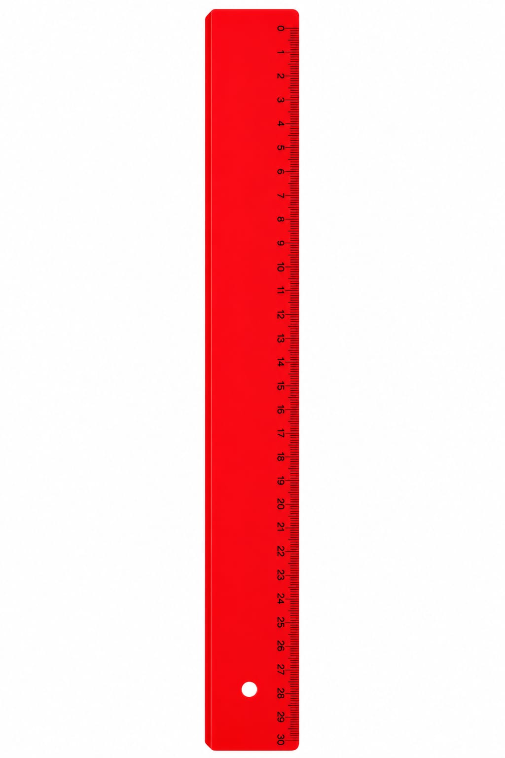 Regla de Plástico Roel 30 cm (1 pieza)