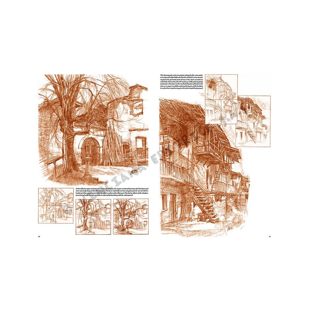 Libro Colección, Leonardo Vinciana, Paisajes No.17