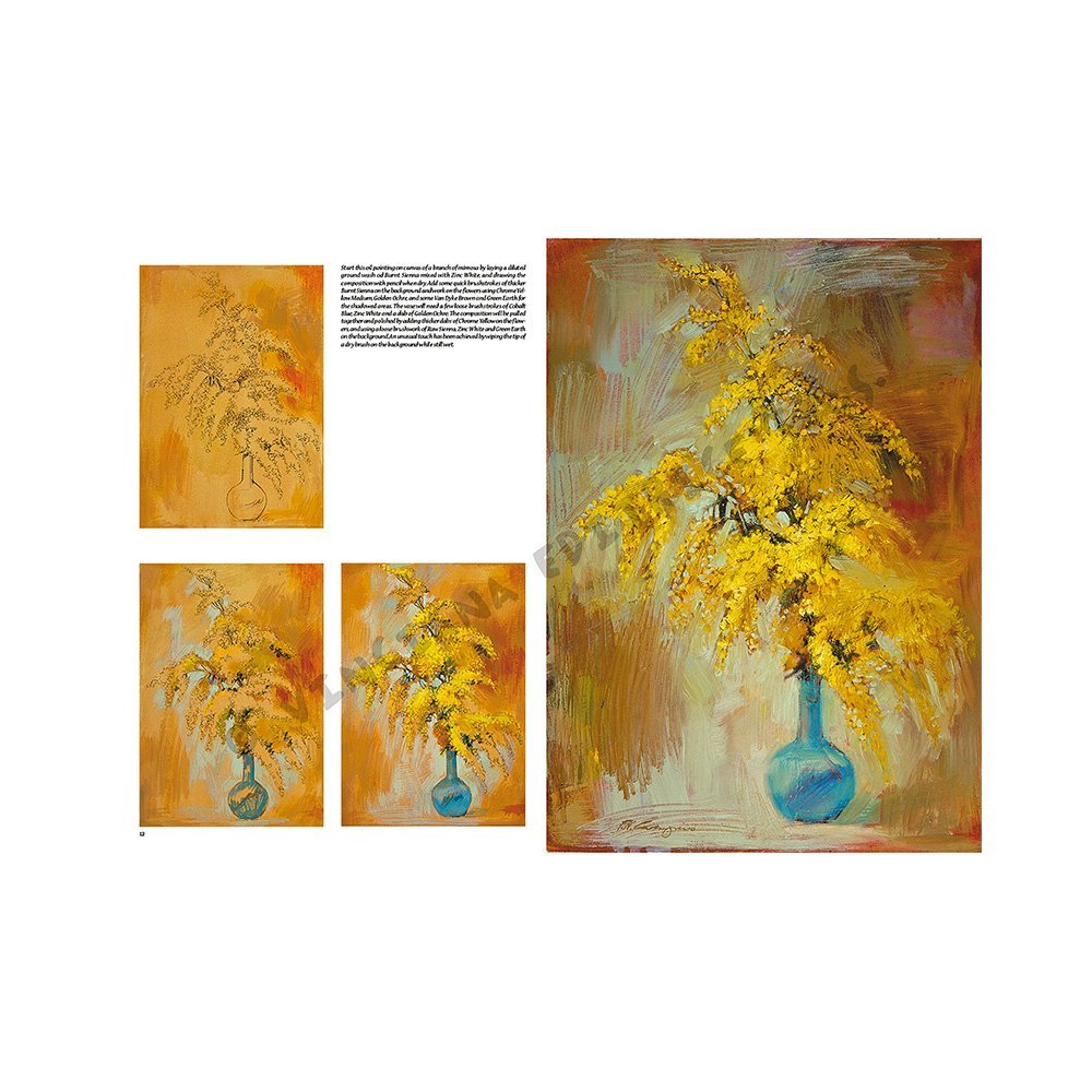 Libro Colección, Leonardo Vinciana, Flores No.22