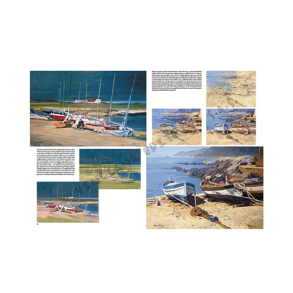 Libro Colección, Leonardo Vinciana, Paisajes Marinos No.27