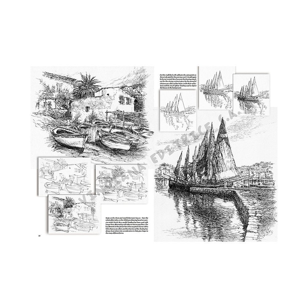 Libro Colección, Leonardo Vinciana, Paisajes Marinos No.27