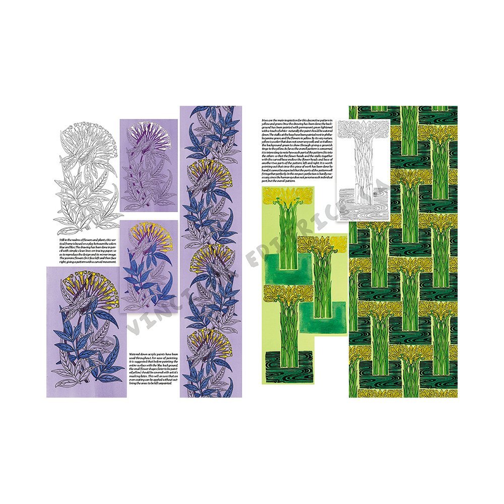 Libro Colección, Leonardo Vinciana, Motivos Decorativos No.40