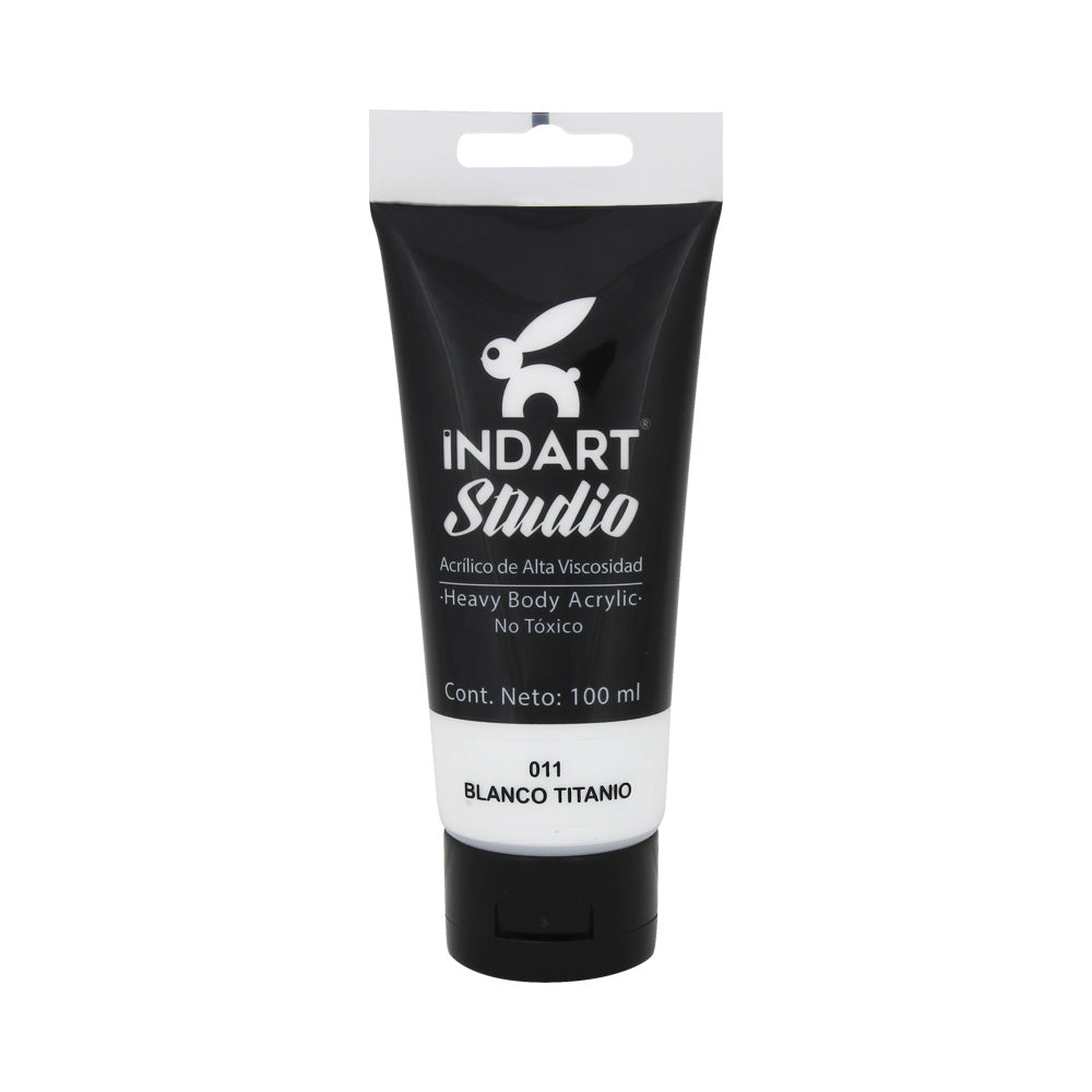 Pintura Acrílica Indart Studio "Alta Viscosidad" con 100ml
