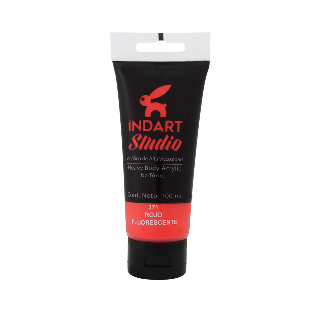 Pintura Acrílica Indart Studio "Alta Viscosidad" con 100ml
