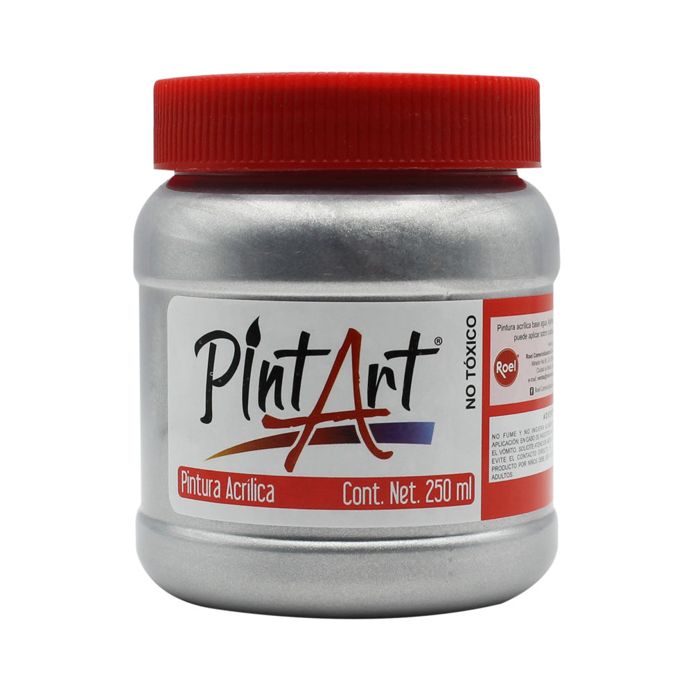Pintura Acrílica Metálica PintArt Estudiante 250ml
