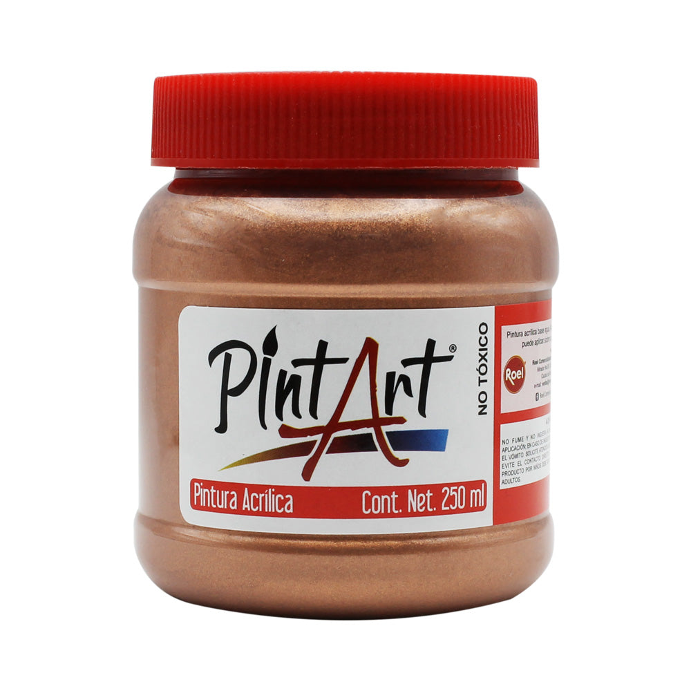 Pintura Acrílica Metálica PintArt Estudiante 250ml