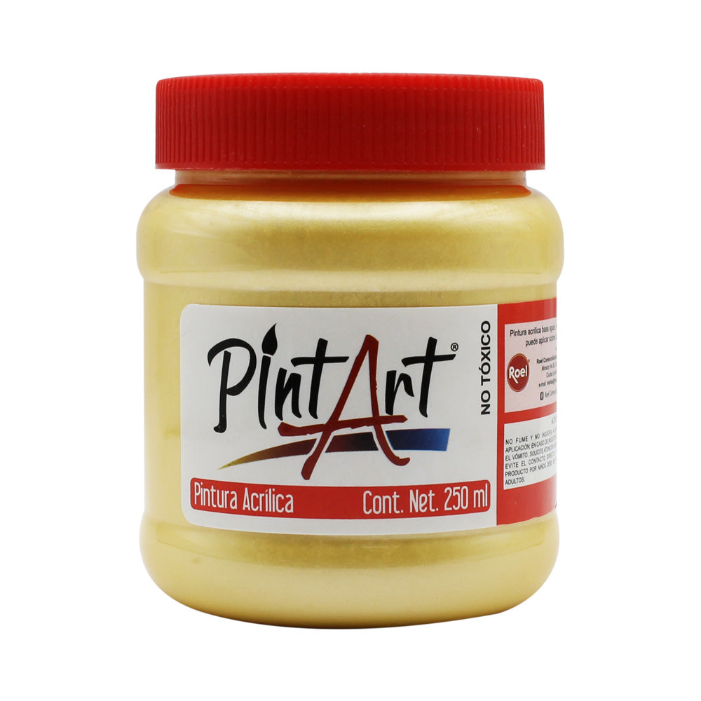 Pintura Acrílica Metálica PintArt Estudiante 250ml