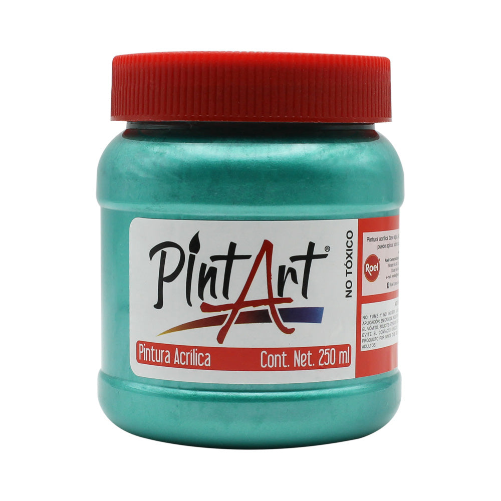 Pintura Acrílica Metálica PintArt Estudiante 250ml