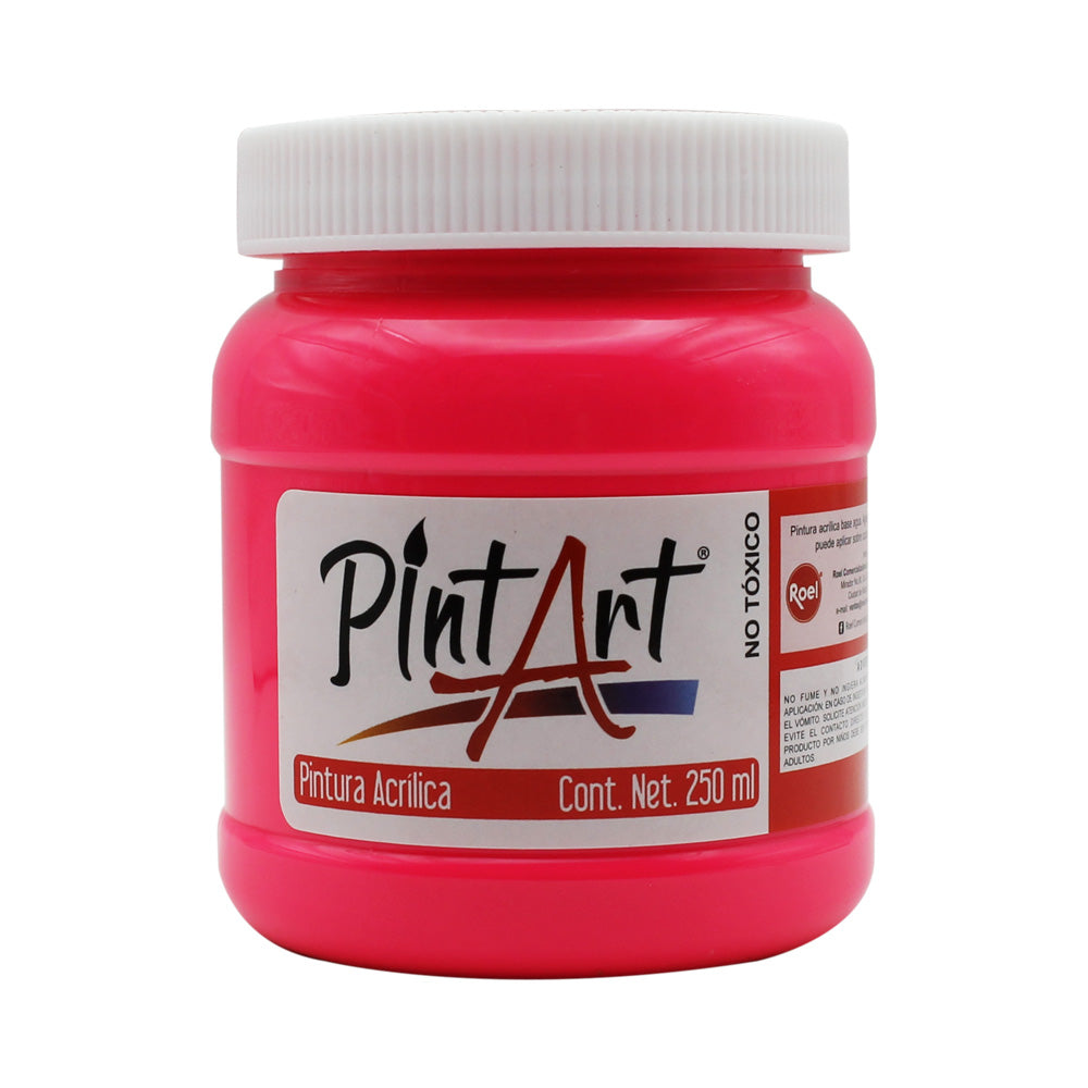 Pintura Acrílica Fluorescente PintArt Estudiante 250ml