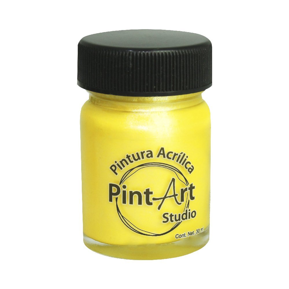 Pintura Acrílica Metálica Centelleante PintArt Studio Vidrio 30ml