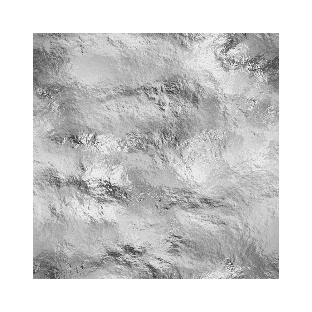 Hojas de Plata (Imitación) para Decoración 100 Piezas | Lámina Metálica para Manualidades, Arte y Restauración