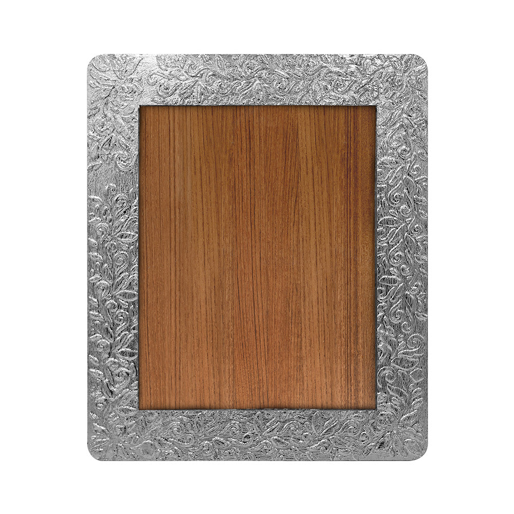 Hojas de Plata (Imitación) para Decoración 100 Piezas | Lámina Metálica para Manualidades, Arte y Restauración
