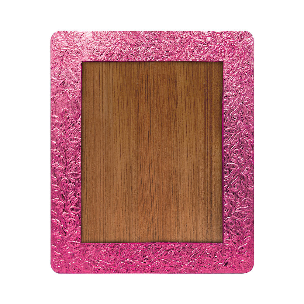 Hojas de Cuarzo Rosa (Imitación) para Decoración 50 Piezas | Lámina Metálica para Manualidades, Arte y Restauración