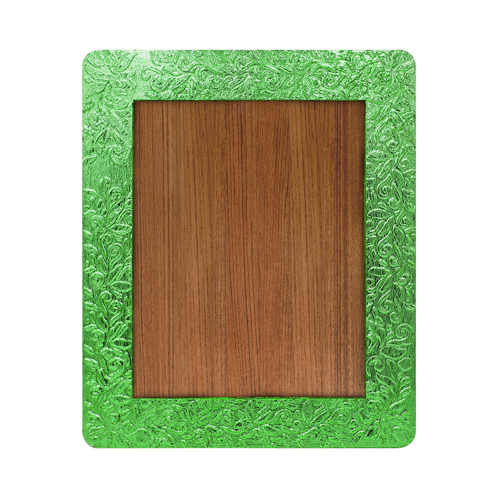 Hojas de Esmeralda (Imitación) para Decoración 50 Piezas | Lámina Metálica para Manualidades, Arte y Restauración