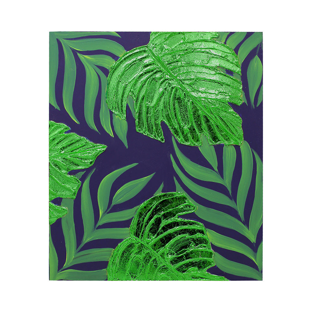 Hojas de Esmeralda (Imitación) para Decoración 50 Piezas | Lámina Metálica para Manualidades, Arte y Restauración