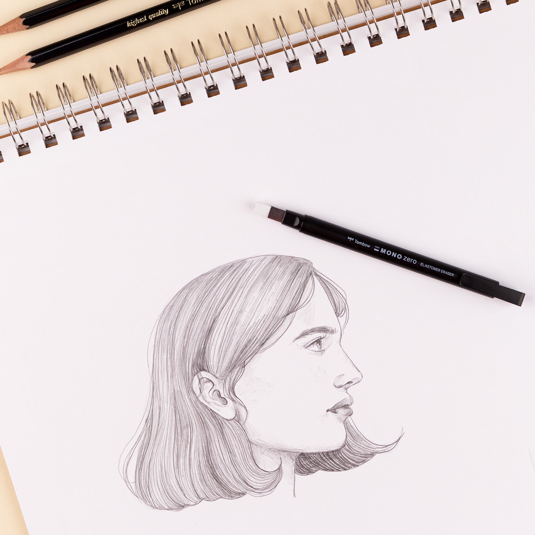 Portagomas de Precisión Rectangular MONO Zero 2.5 mm + 2 Recambios