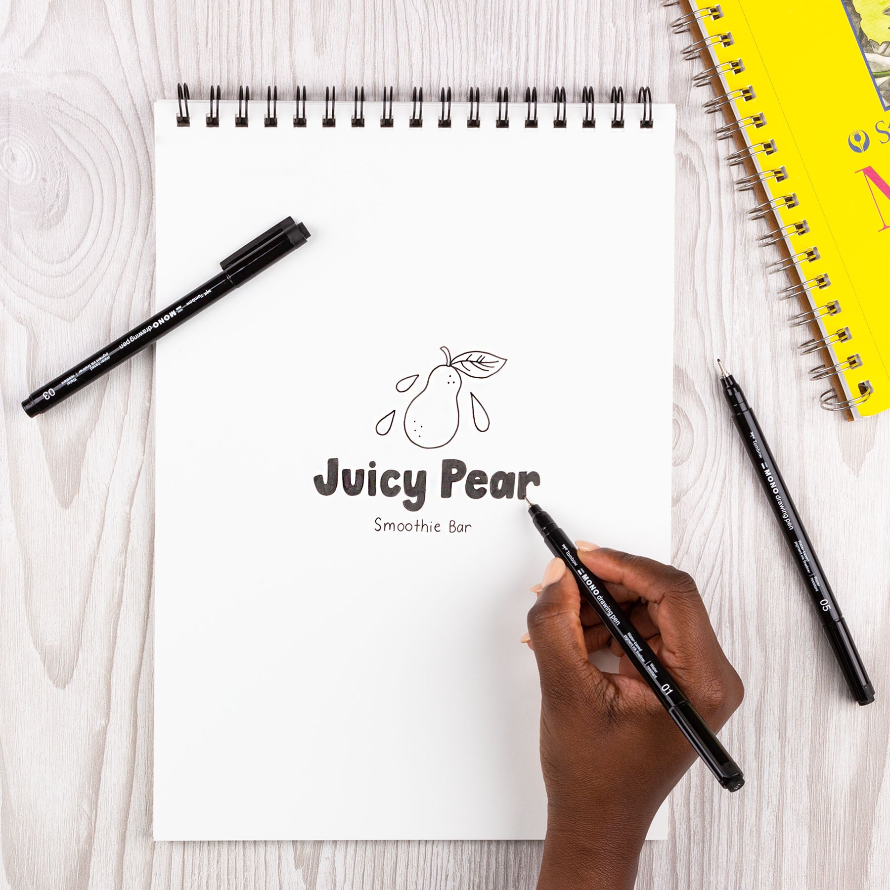 Set de Marcadores para Dibujo MONO con 3 Piezas