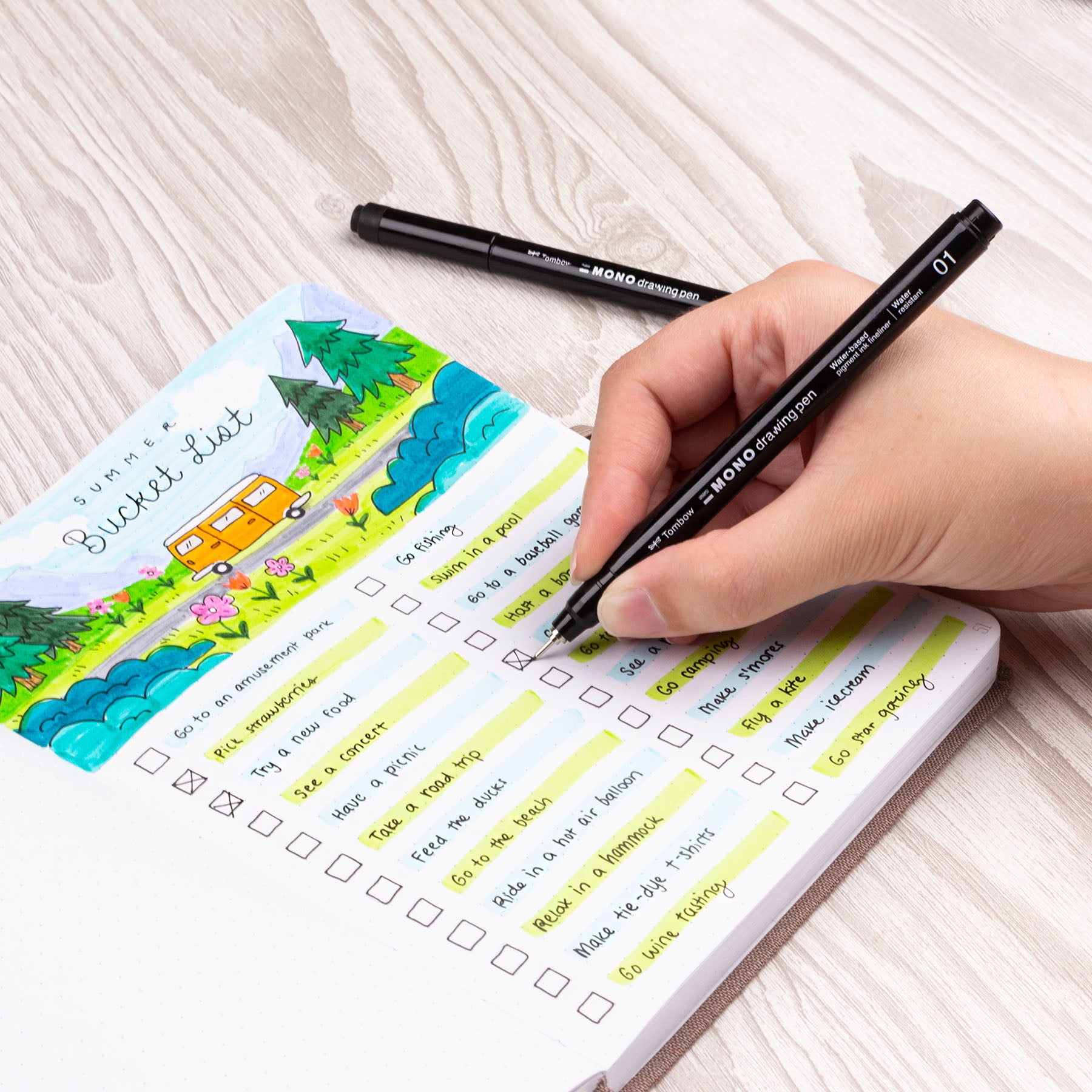 Set de Marcadores para Dibujo MONO con 3 Piezas