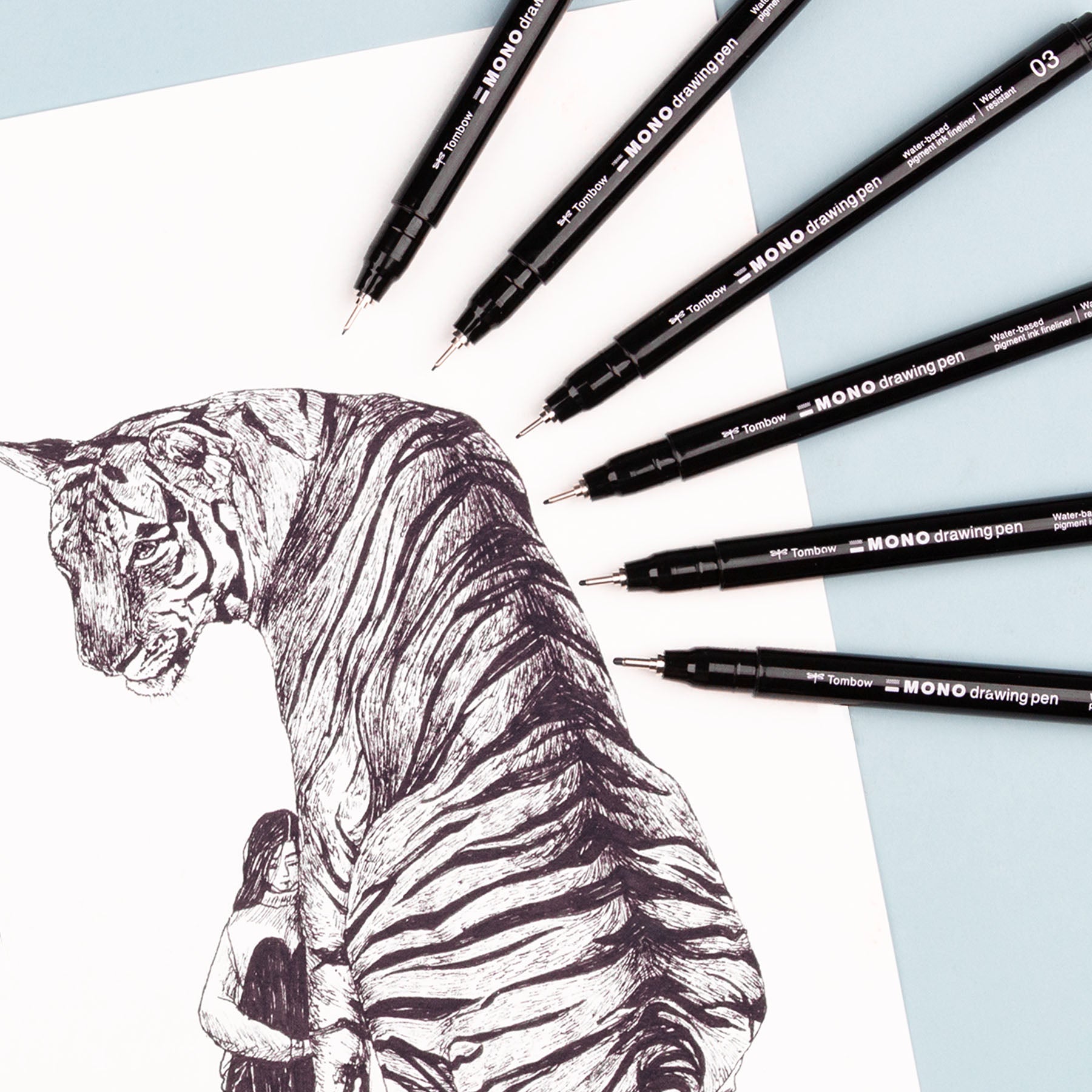 Set de Marcadores para Dibujo MONO con 6 Piezas