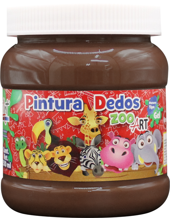 Pintura Para Dedos 250ml "ZooArt"