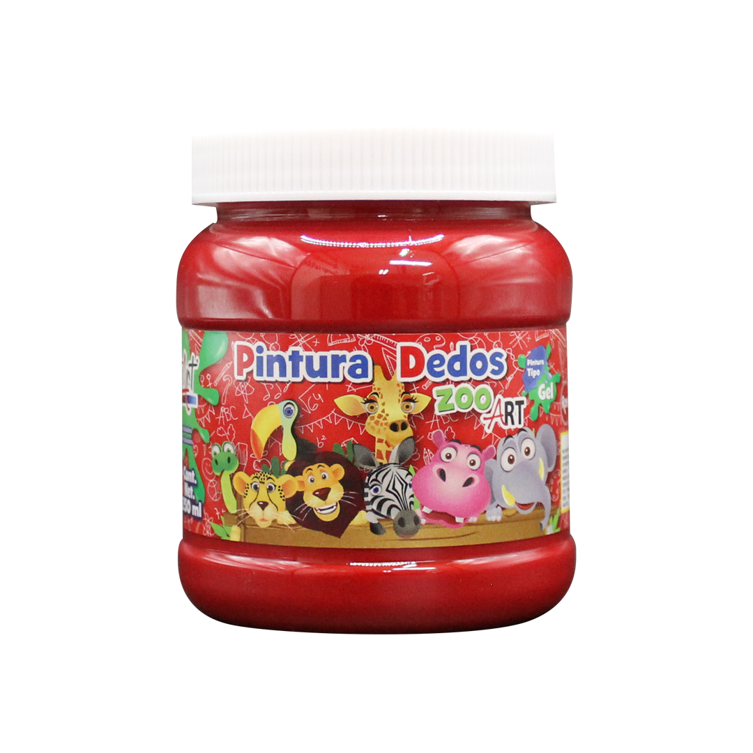 Pintura Para Dedos 250ml "ZooArt"