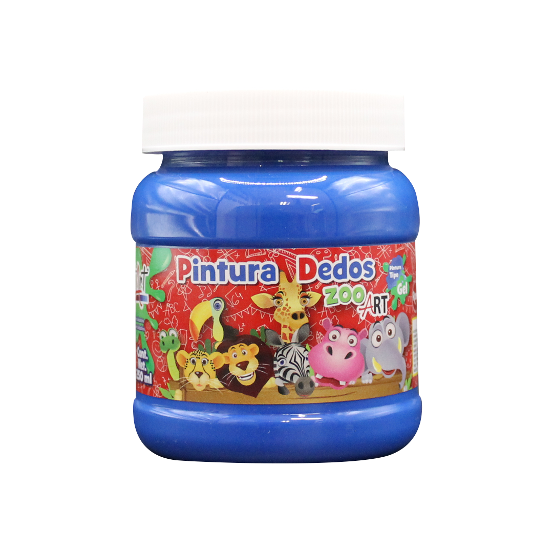 Pintura Para Dedos 250ml "ZooArt"