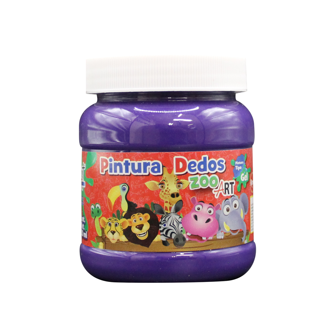 Pintura Para Dedos 250ml "ZooArt"