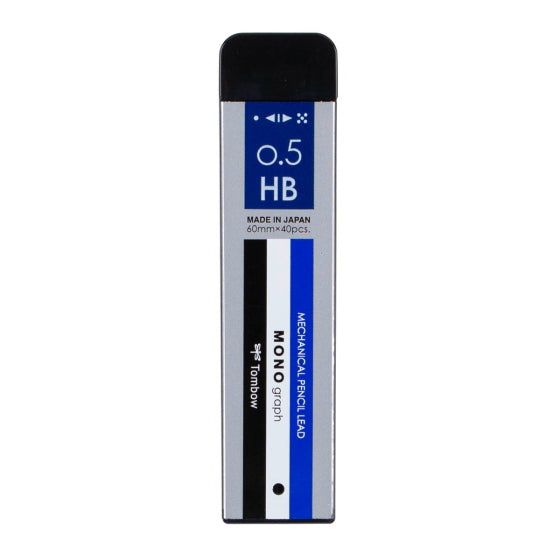 Minas de Recambio Tombow MONO Graph HB 0.5 mm para Portaminas
