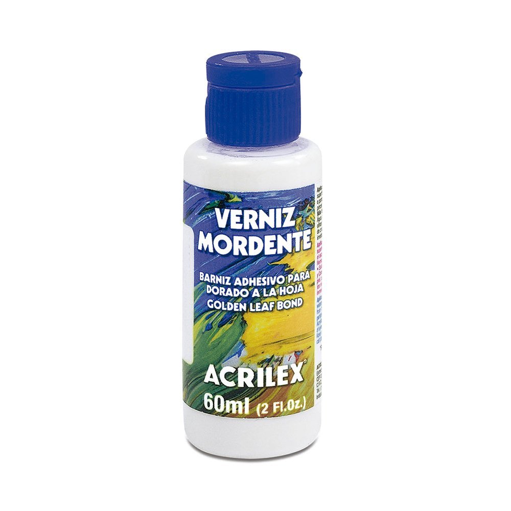 Barniz Mordente Acrilex para Hoja de Oro 60ml