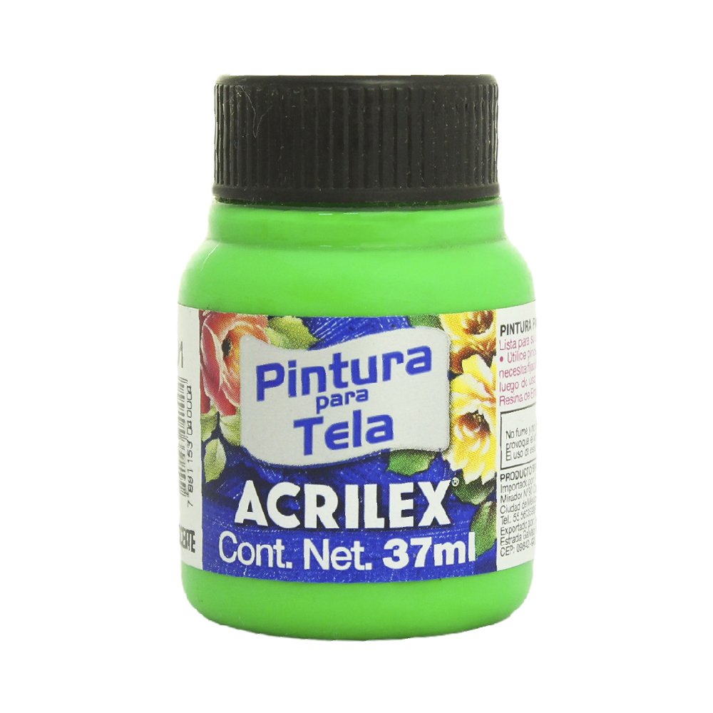 Pintura Para Tela Fluorescente Acrilex 37ml
