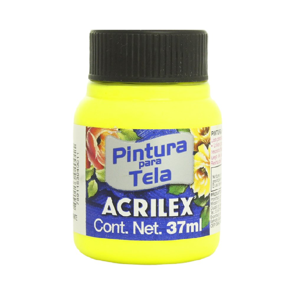 Pintura Para Tela Fluorescente Acrilex 37ml