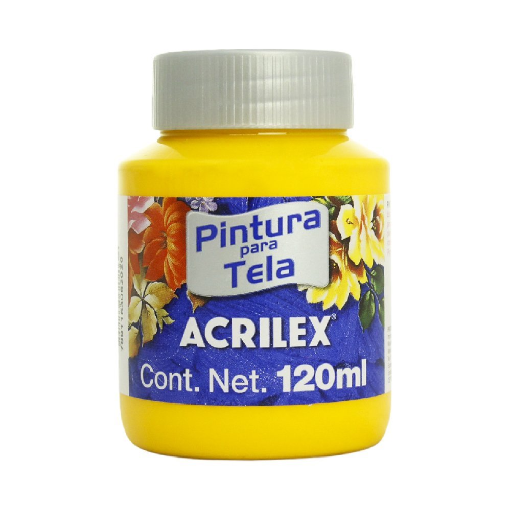 Pintura para Tela Mate Amarillo Oro - 120ml