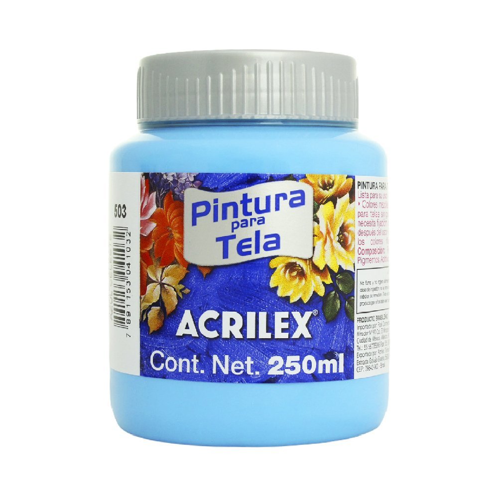 Pintura para Tela Mate Azul Celeste - 250ml