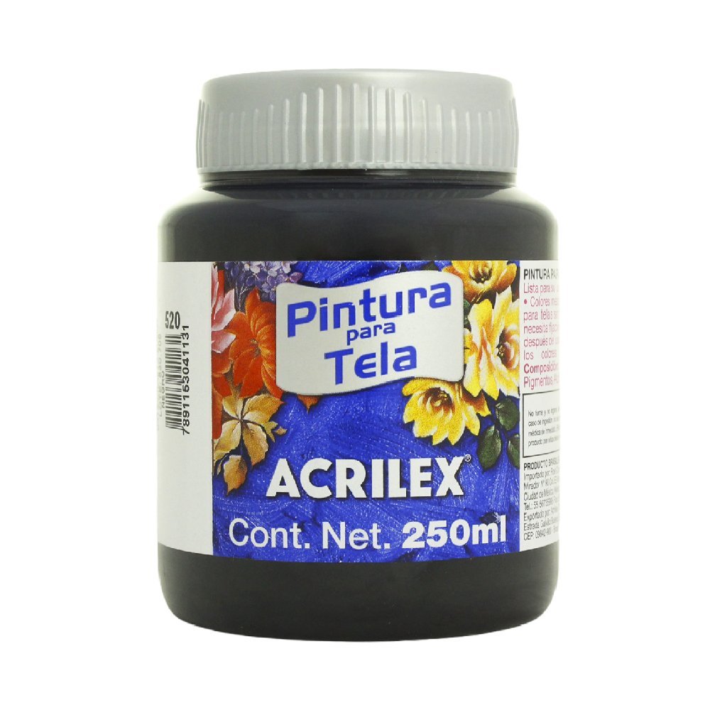 Pintura para Tela Mate Negro - 250