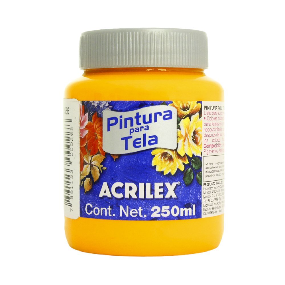 Pintura para Tela Mate Amarillo Cadmio - 250ml