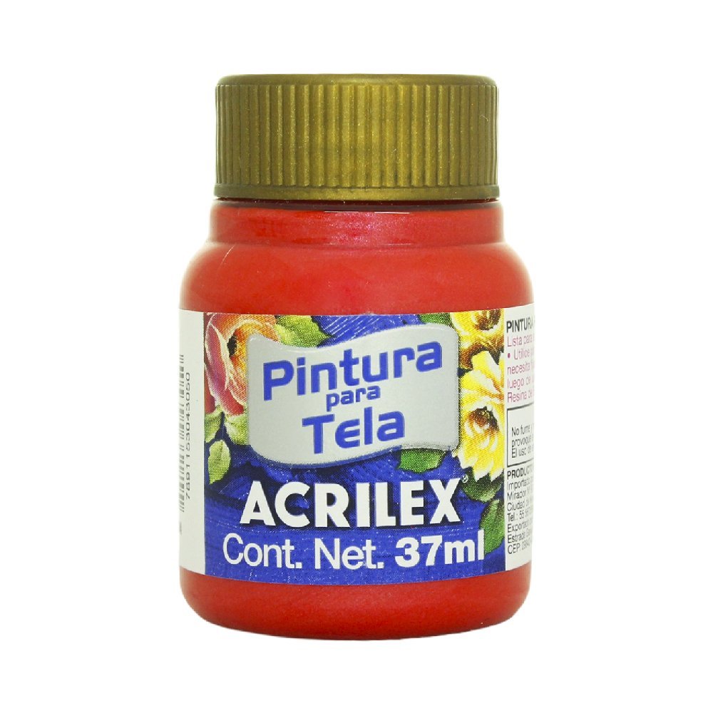 Pintura Metálica Para Tela Acrilex, 37ml