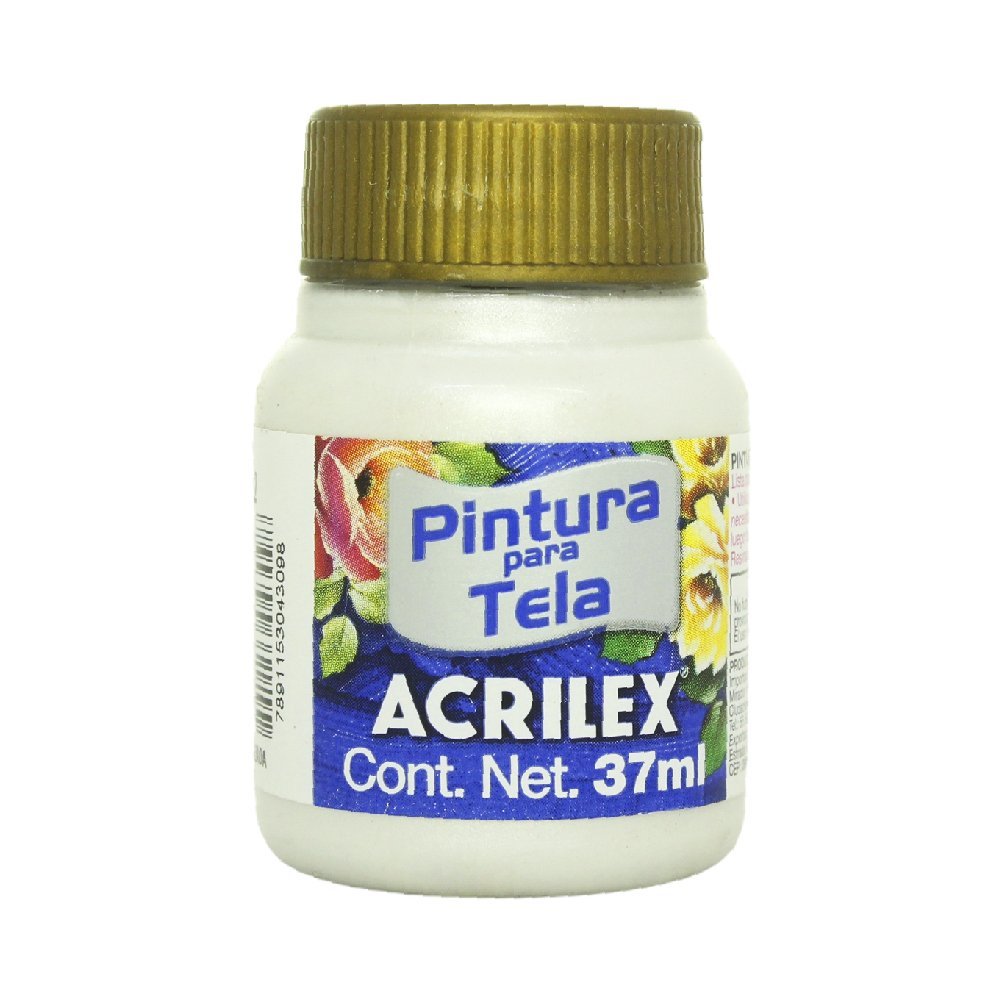 Pintura Metálica Para Tela Acrilex, 37ml