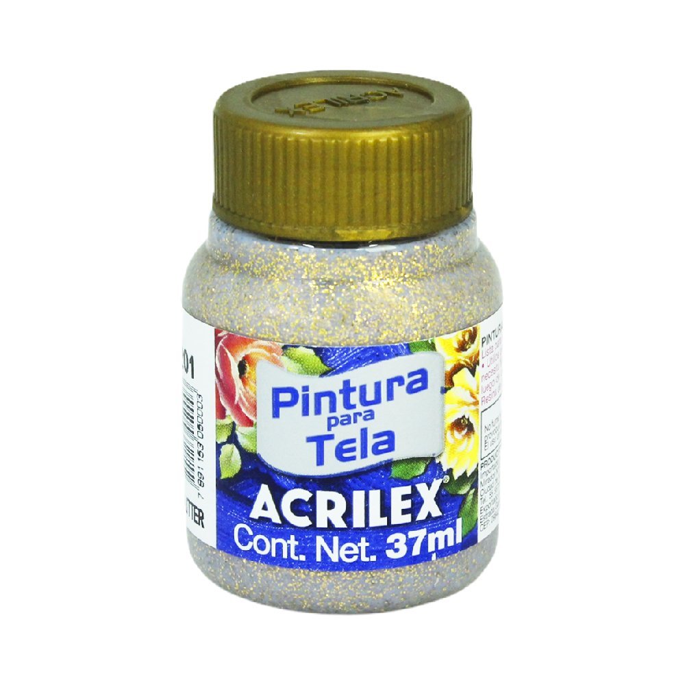 Pintura Para Tela Glitter Acrilex 37ml