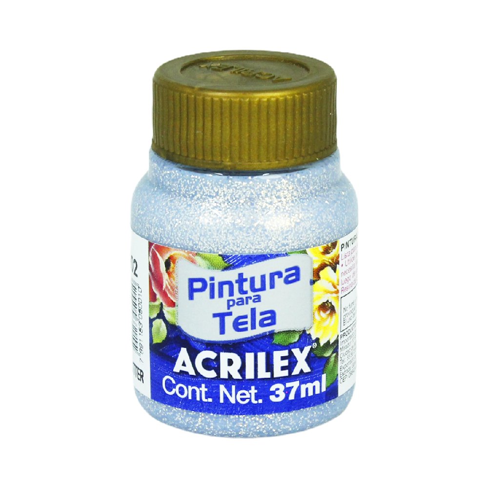 Pintura Para Tela Glitter Acrilex 37ml