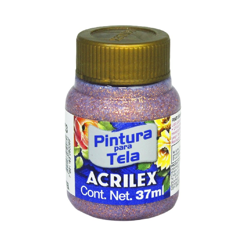 Pintura Para Tela Glitter Acrilex 37ml