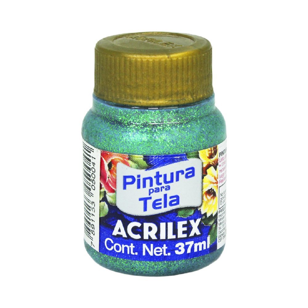Pintura Para Tela Glitter Acrilex 37ml