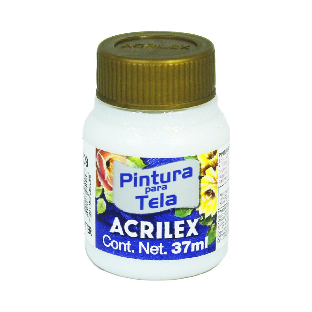 Pintura Para Tela Glitter Acrilex 37ml
