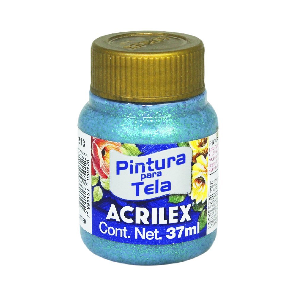 Pintura Para Tela Glitter Acrilex 37ml