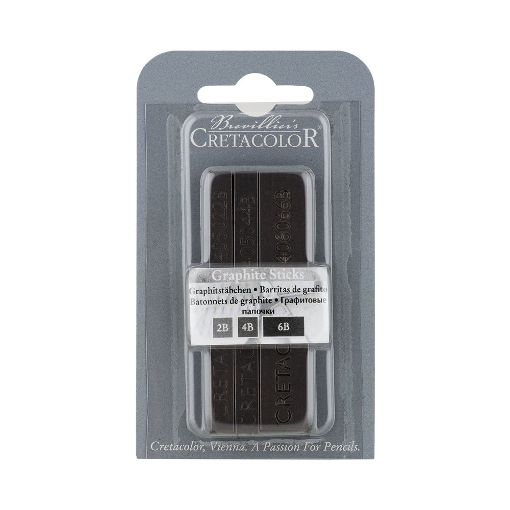 Blíster de Barritas de Grafito 2B + 4B + 6B