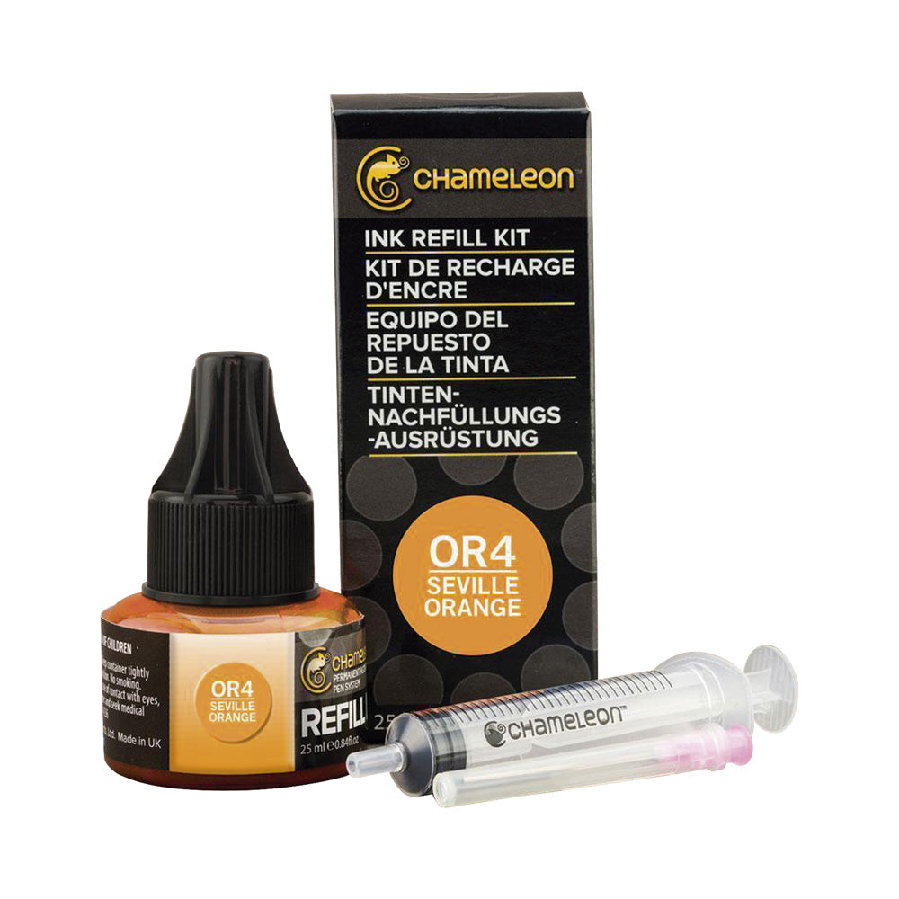 Tinta de Recambio 25 ml para Rotuladores Chameleon | Base Alcohol