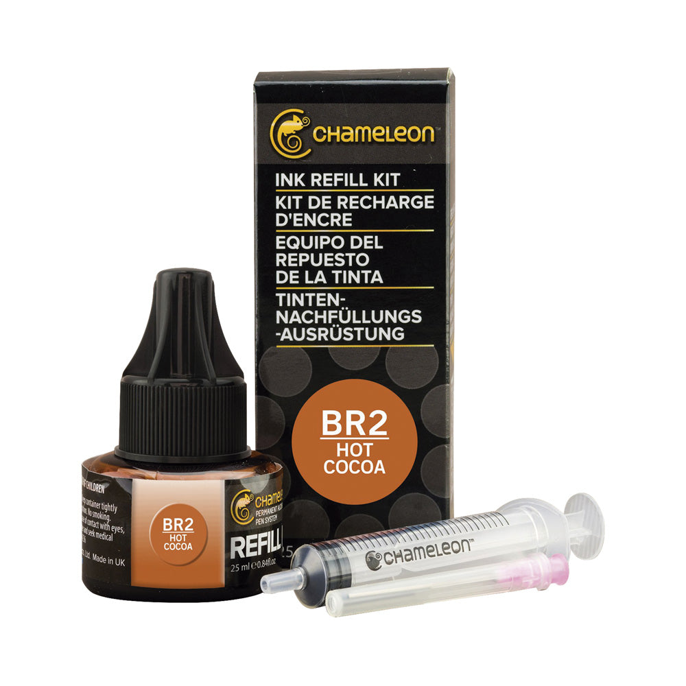 Tinta de Recambio 25 ml para Rotuladores Chameleon | Base Alcohol